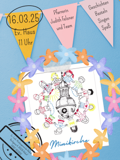 Minikirche Plakat