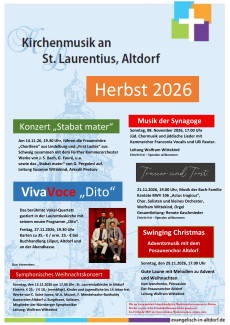 Plakat Herbst 26