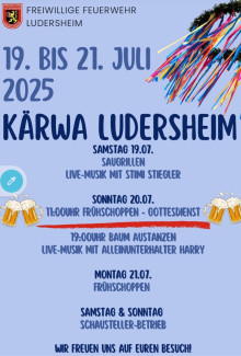 Kerwa Ludersheim 2025